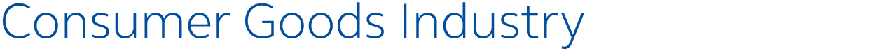 Consumer Goods Industry