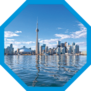 Skyline of Toronto, Canada