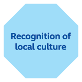 Recognition of local culture