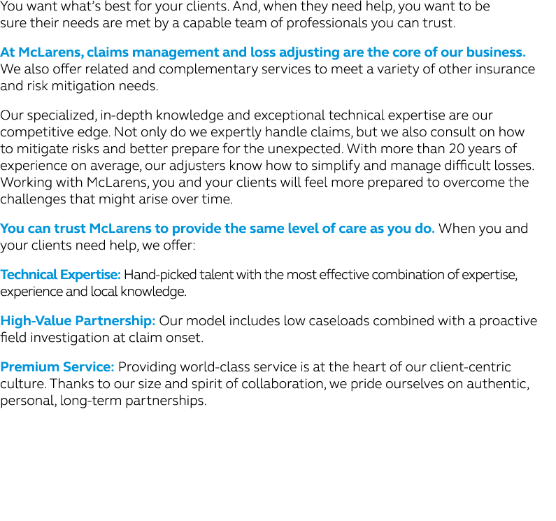 You want what’s best for your clients. And, when they need help, you want to be sure their needs are met by a capable...