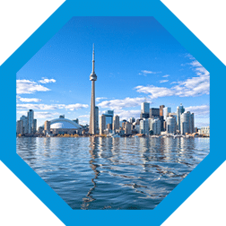 Skyline of Toronto, Canada