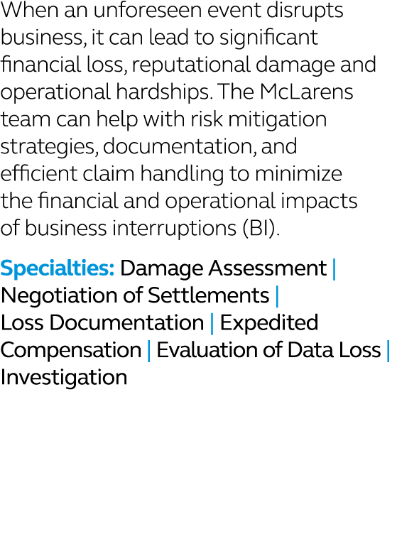 When an unforeseen event disrupts business, it can lead to significant financial loss, reputational damage and operat...